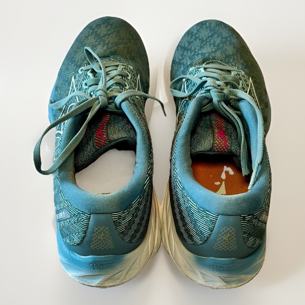Mizuno Women's Wave Inspire 19 Running‎ Shoes, Provincial Blue, Size 9 - Picture 4 of 10